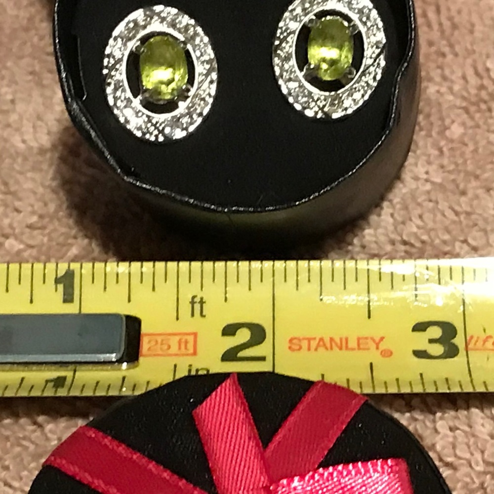 Avon Born Beautiful 2-in-1 Birthstone Earrings AUG